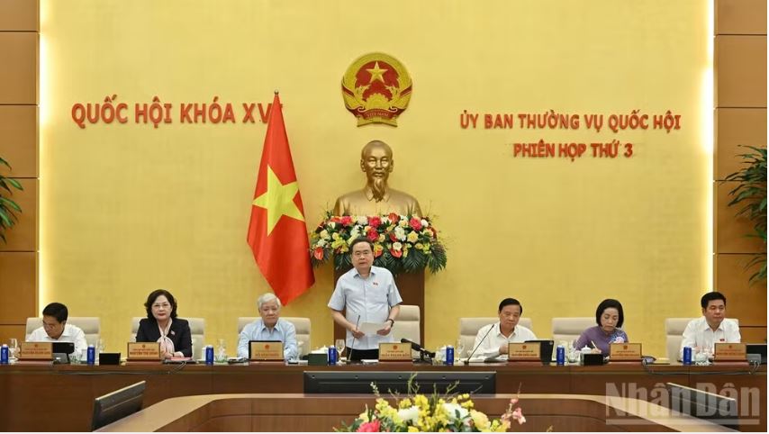 Khai mạc Phiên họp thứ 3 của Ủy ban Thường vụ Quốc hội