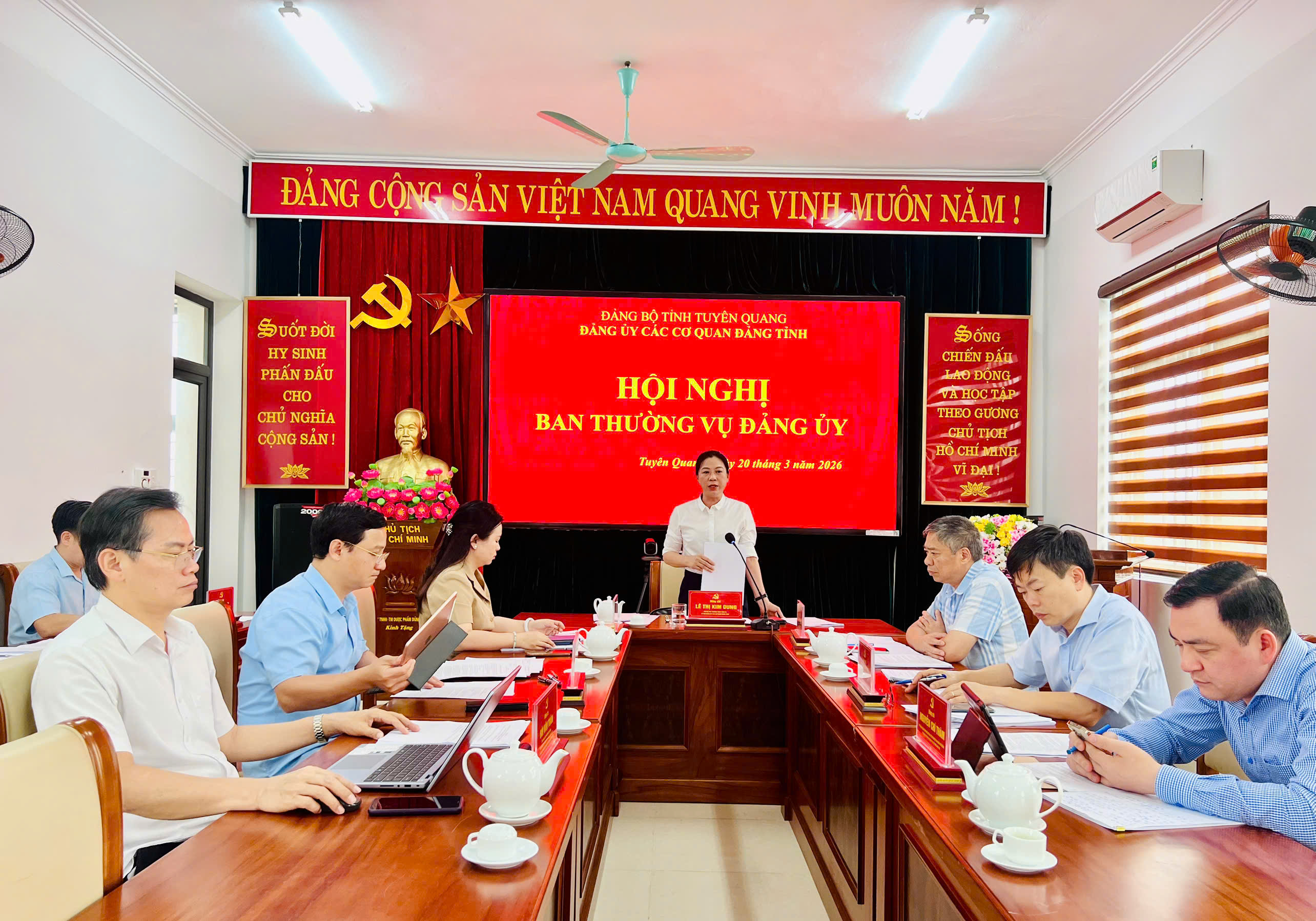 Ban Thường vụ Đảng ủy họp cho ý kiến về một số nội dung quan trọng